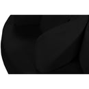  Manufacturer Color_Black -- Meridian Circlet Stationary Fabric Sofa IMAGE 7