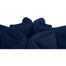  Manufacturer Color_Navy -- Circlet Navy Velvet Upholstered Roundabout Sofa IMAGE 8
