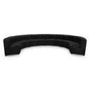  Manufacturer Color_Black -- Meridian Limitless Fabric 10 pc Sectional IMAGE 1