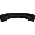 Meridian Limitless Fabric 10 pc Sectional 645Black-10PC IMAGE 1