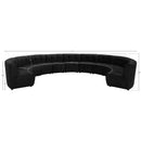  Manufacturer Color_Black -- Meridian Limitless Fabric 11 pc Sectional IMAGE 12