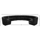  Manufacturer Color_Black -- Meridian Limitless Fabric 12 pc Sectional IMAGE 13