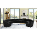  Manufacturer Color_Black -- Meridian Limitless Fabric 12 pc Sectional IMAGE 2