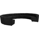  Manufacturer Color_Black -- Meridian Limitless Fabric 12 pc Sectional IMAGE 3