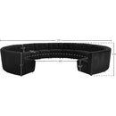  Manufacturer Color_Black -- Meridian Limitless Fabric 13 pc Sectional IMAGE 13