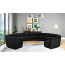  Manufacturer Color_Black -- Meridian Limitless Fabric 13 pc Sectional IMAGE 2
