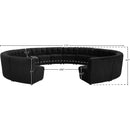  Manufacturer Color_Black -- Meridian Limitless Fabric 14 pc Sectional IMAGE 12