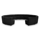  Manufacturer Color_Black -- Meridian Limitless Fabric 14 pc Sectional IMAGE 1