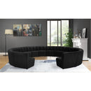  Manufacturer Color_Black -- Meridian Limitless Fabric 14 pc Sectional IMAGE 2