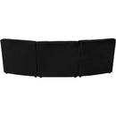  Manufacturer Color_Black -- Meridian Limitless Fabric 3 pc Sectional IMAGE 4