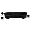  Manufacturer Color_Black -- Meridian Limitless Fabric 4 pc Sectional IMAGE 15