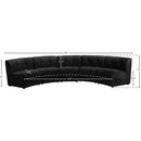  Manufacturer Color_Black -- Meridian Limitless Fabric 5 pc Sectional IMAGE 13