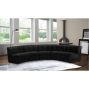  Manufacturer Color_Black -- Meridian Limitless Fabric 5 pc Sectional IMAGE 2