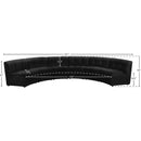  Manufacturer Color_Black -- Meridian Limitless Fabric 6 pc Sectional IMAGE 13