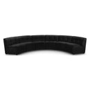  Manufacturer Color_Black -- Meridian Limitless Fabric 6 pc Sectional IMAGE 1
