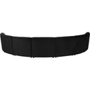  Manufacturer Color_Black -- Meridian Limitless Fabric 7 pc Sectional IMAGE 4