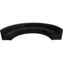  Manufacturer Color_Black -- Meridian Limitless Fabric 7 pc Sectional IMAGE 5