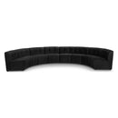  Manufacturer Color_Black -- Meridian Limitless Fabric 8 pc Sectional IMAGE 1