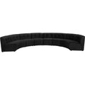 Meridian Limitless Fabric 8 pc Sectional 645Black-8PC IMAGE 1