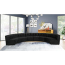  Manufacturer Color_Black -- Meridian Limitless Fabric 8 pc Sectional IMAGE 2