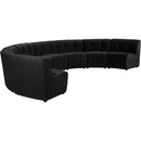  Manufacturer Color_Black -- Meridian Limitless Fabric 8 pc Sectional IMAGE 3