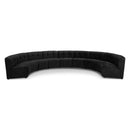  Manufacturer Color_Black -- Meridian Limitless Fabric 9 pc Sectional IMAGE 1