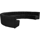  Manufacturer Color_Black -- Meridian Limitless Fabric 9 pc Sectional IMAGE 3