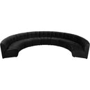  Manufacturer Color_Black -- Meridian Limitless Fabric 9 pc Sectional IMAGE 5