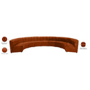  Manufacturer Color_Cognac -- Limitless 177.5" Cognac Velvet Upholstered 9 pc Modular Sectional IMAGE 14