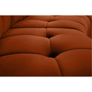  Manufacturer Color_Cognac -- Limitless 141.5" Cognac Velvet Upholstered 5 pc Modular Sectional IMAGE 8