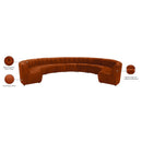  Manufacturer Color_Cognac -- Limitless 177.5" Cognac Velvet Upholstered 11 pc Modular Sectional IMAGE 14
