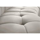  Manufacturer Color_Cream -- Limitless 177.5" Cream Velvet Upholstered 10 pc Modular Sectional IMAGE 8