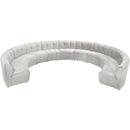  Manufacturer Color_Cream -- Limitless 177.5" Cream Velvet Upholstered 11 pc Modular Sectional IMAGE 5