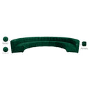  Manufacturer Color_Green -- Limitless 177.5" Green Velvet Upholstered 9 pc Modular Sectional IMAGE 14