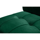  Manufacturer Color_Green -- Limitless 177.5" Green Velvet Upholstered 10 pc Modular Sectional IMAGE 11