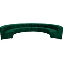 Meridian Limitless Fabric 10 pc Sectional 645Green-10PC IMAGE 1