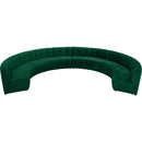  Manufacturer Color_Green -- Limitless 177.5" Green Velvet Upholstered 10 pc Modular Sectional IMAGE 5