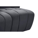  Manufacturer Color_Grey -- Limitless 177.5" Grey Velvet Upholstered 11 pc Modular Sectional IMAGE 12