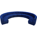  Manufacturer Color_Navy -- Limitless 177.5" Navy Velvet Upholstered 11 pc Modular Sectional IMAGE 5