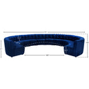  Manufacturer Color_Navy -- Limitless 177.5" Navy Velvet Upholstered 12 pc Modular Sectional IMAGE 13