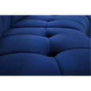  Manufacturer Color_Navy -- Limitless 177.5" Navy Velvet Upholstered 13 pc Modular Sectional IMAGE 8