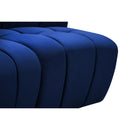  Manufacturer Color_Navy -- Limitless 177.5" Navy Velvet Upholstered 14 pc Modular Sectional IMAGE 11