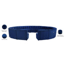  Manufacturer Color_Navy -- Limitless 177.5" Navy Velvet Upholstered 15 pc Modular Sectional IMAGE 13