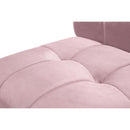 Manufacturer Color_Pink -- Limitless 177.5" Pink Velvet Upholstered 11 pc Modular Sectional IMAGE 11