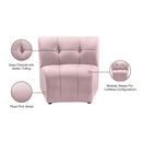  Manufacturer Color_Pink -- Meridian Limitless Stationary Fabric Chair IMAGE 14