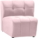  Manufacturer Color_Pink -- Meridian Limitless Stationary Fabric Chair IMAGE 3