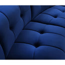 Manufacturer Color_Navy -- Limitless Navy Velvet Upholstered Modular Chair IMAGE 7