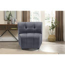  Manufacturer Color_Grey -- Limitless Grey Velvet Upholstered Modular Chair IMAGE 2