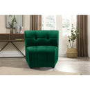  Manufacturer Color_Green -- Limitless Green Velvet Upholstered Modular Chair IMAGE 2