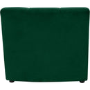  Manufacturer Color_Green -- Limitless Green Velvet Upholstered Modular Chair IMAGE 4